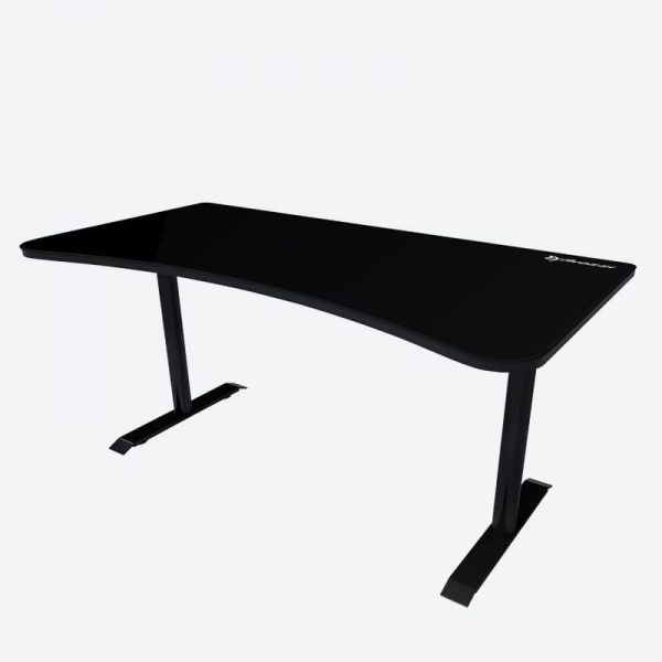 Arozzi Arena Gaming Desk – Pure Black