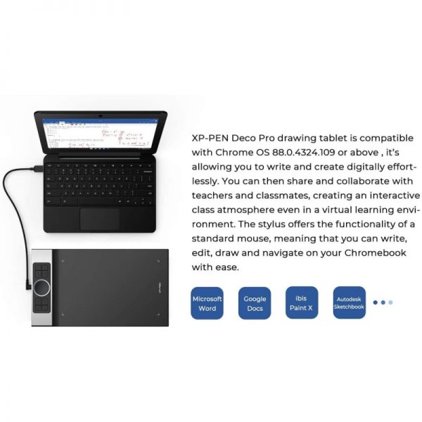 XP-Pen Deco Pro Small Professional Graphics Tablet - Image 4