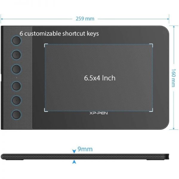 XP-Pen Star G640S Portable Android Compatible Drawing Tablet - Image 3