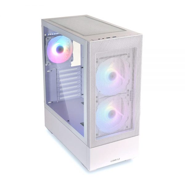 Lian Li LANCOOL 205 Mesh ATX Chassis - White - Image 4