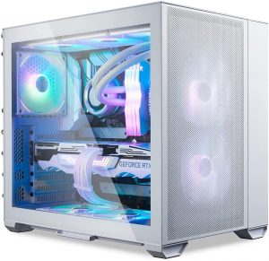 Lian Li Dynamic Mini Air White PC-O11 Small Case - EATX/ATX/MATX
