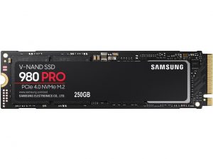 Samsung 980 Pro 250GB Gen4 NVMe M.2 SSD