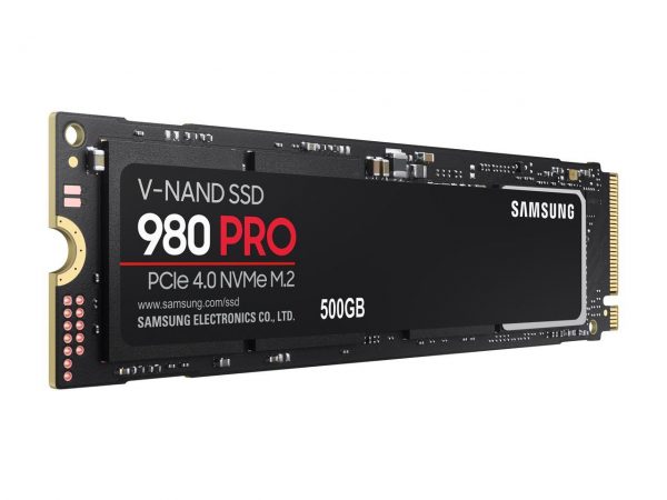 Samsung 980 Pro 500GB Gen4 NVMe M.2 SSD - Image 2