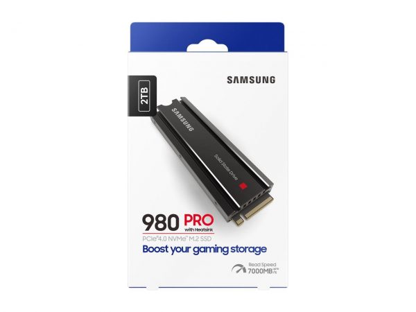 Samsung 980 Pro Heatsink 2TB Gen4 NVMe M.2 SSD
