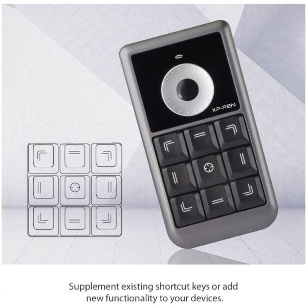 XP-Pen AC19 Shortcut Remote Express Keys Keyboard for Drawing Display and Drawing Tablet - Image 7