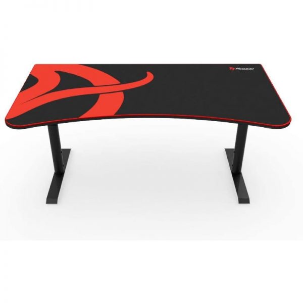 Arozzi Arena Gaming Desk – Red/Black - Image 3