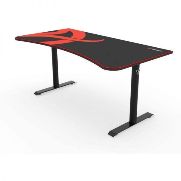 Arozzi Arena Gaming Desk – Red/Black - Image 2