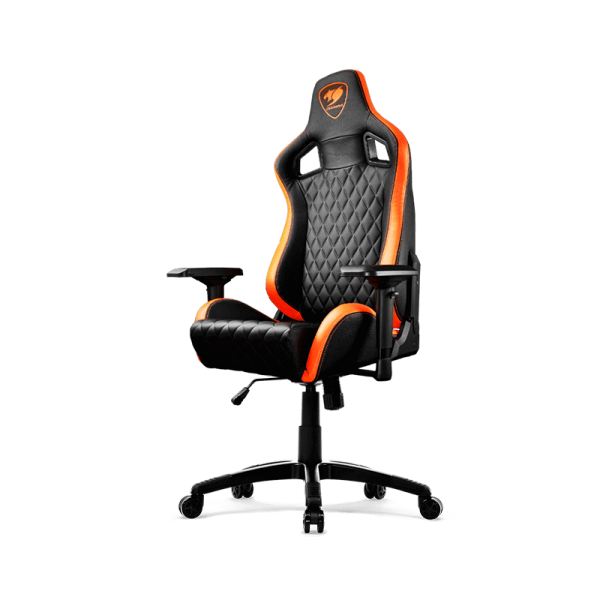 Cougar Armor S Gaming Chair - Orange/Black - Image 5