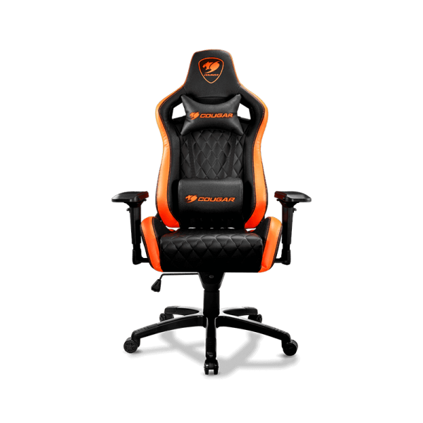 Cougar Armor S Gaming Chair - Orange/Black