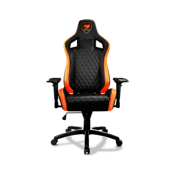 Cougar Armor S Gaming Chair - Orange/Black - Image 4