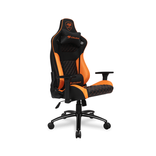 Cougar Explore S Gaming Chair - Orange/Black - Image 2