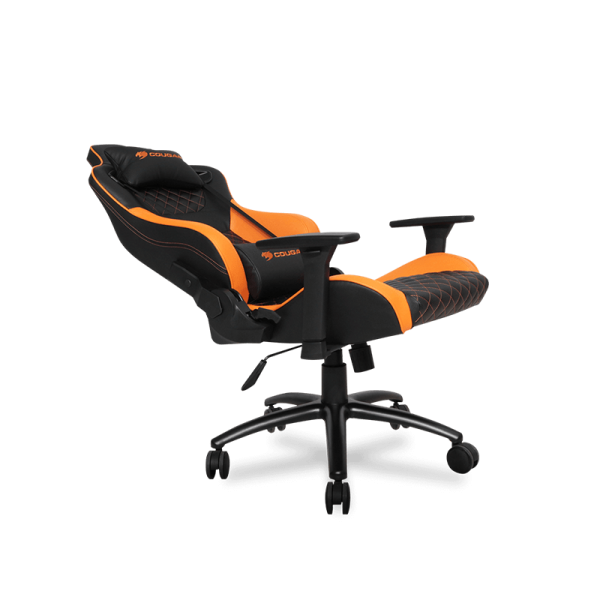 Cougar Explore S Gaming Chair - Orange/Black - Image 4