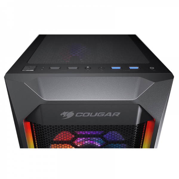 Cougar MX410 Mesh-G RGB Mid Tower Chassis - Image 3