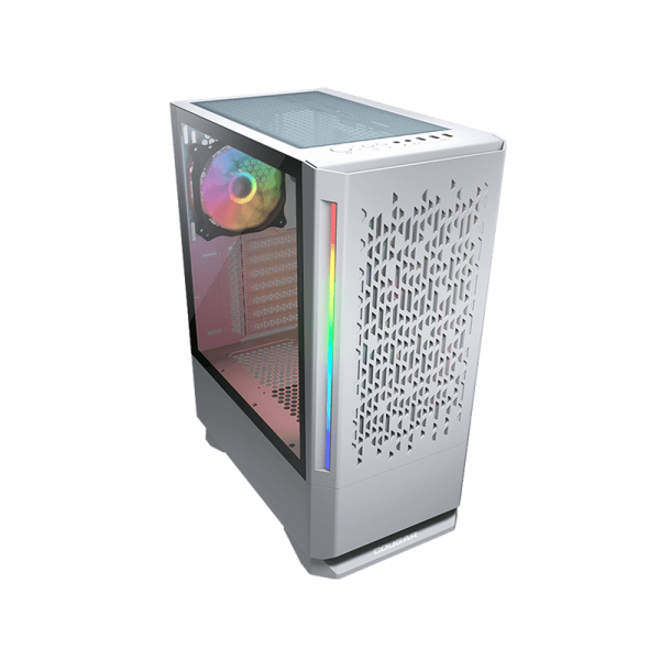 Cougar MX430 Air RGB Mid Tower Chassis  –  White - Image 3
