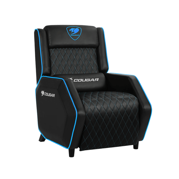 Cougar Ranger Gaming Sofa - Black/Blue - Image 2
