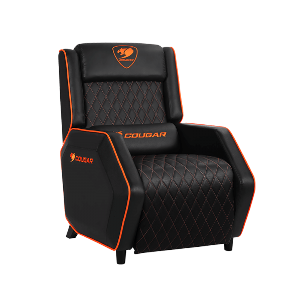 Cougar Ranger Gaming Sofa - Orange/Black - Image 2