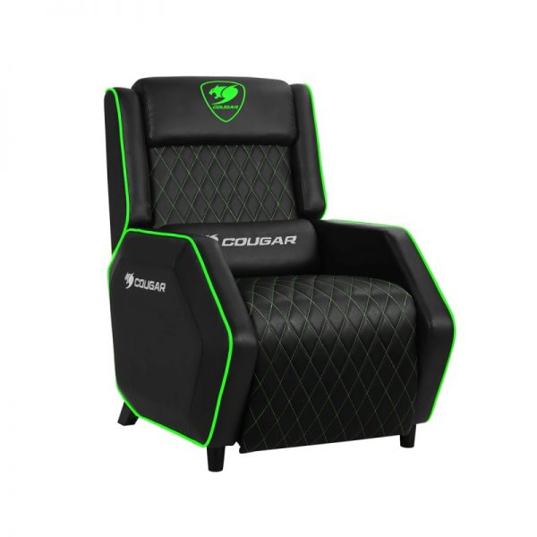 Cougar Ranger Gaming Sofa - XB Green/Black - Image 2