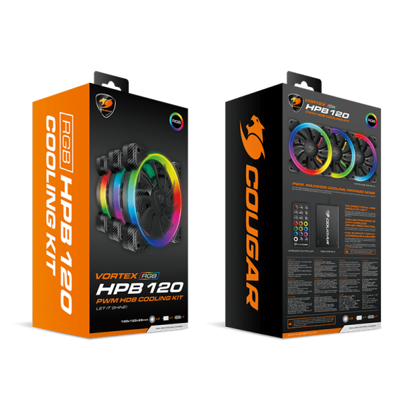 Cougar Vortex HPB RGB Cooling Kit