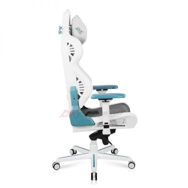 DXRacer Air Series Gaming Chair – White/Cyan - Image 4