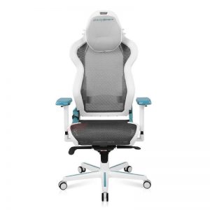 DXRacer Air Series Gaming Chair – White/Cyan