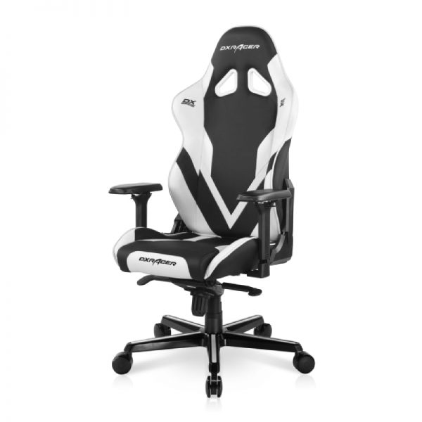 DXRacer G Series Modular Gaming Chair – Black/White - Image 2