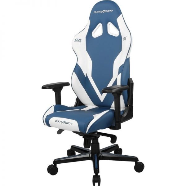 DXRacer G Series Modular Gaming Chair – Blue/White - Image 3