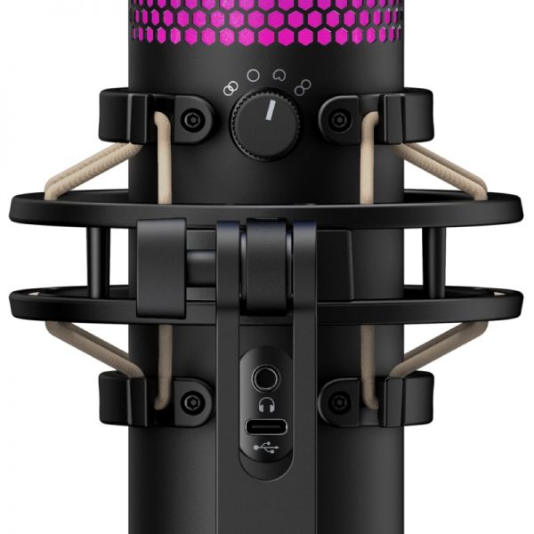 HyperX QuadCast S – RGB Multi-Pattern USB Condenser Microphone - Image 3