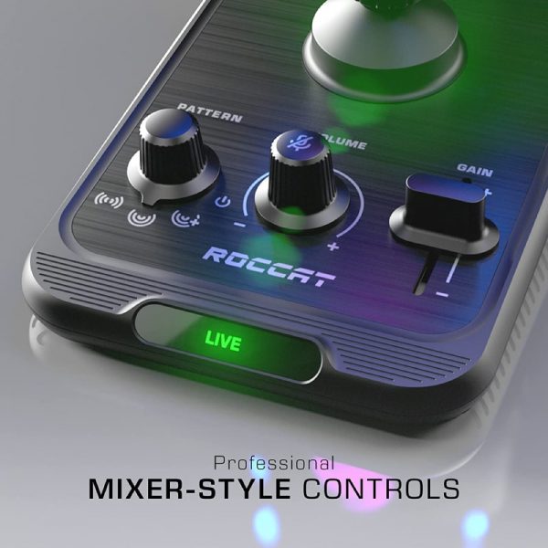 ROCCAT Torch Studio-Grade RGB USB Dual Condenser Microphone - Image 2