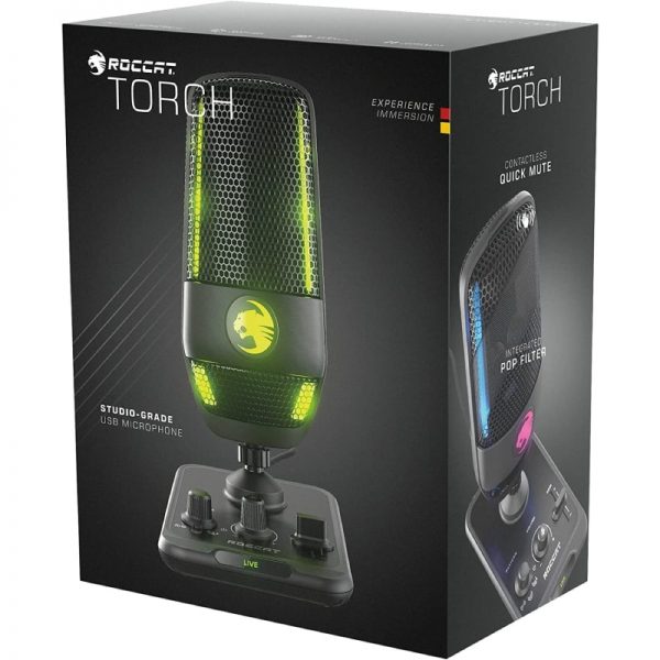 ROCCAT Torch Studio-Grade RGB USB Dual Condenser Microphone - Image 12