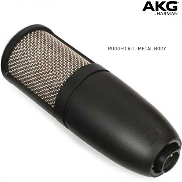 AKG P220 Cardioid Condenser Studio Microphone - Image 3