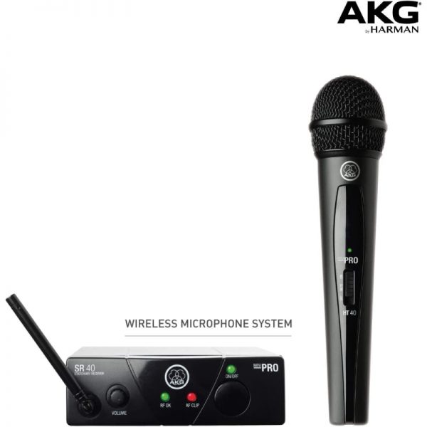 AKG WMS40 Mini Single Vocal Set Wireless Microphone System - Image 5