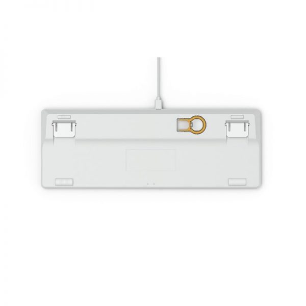 Glorious GMMK Compact PreBuilt Gaming Keyboard (White) - Image 3