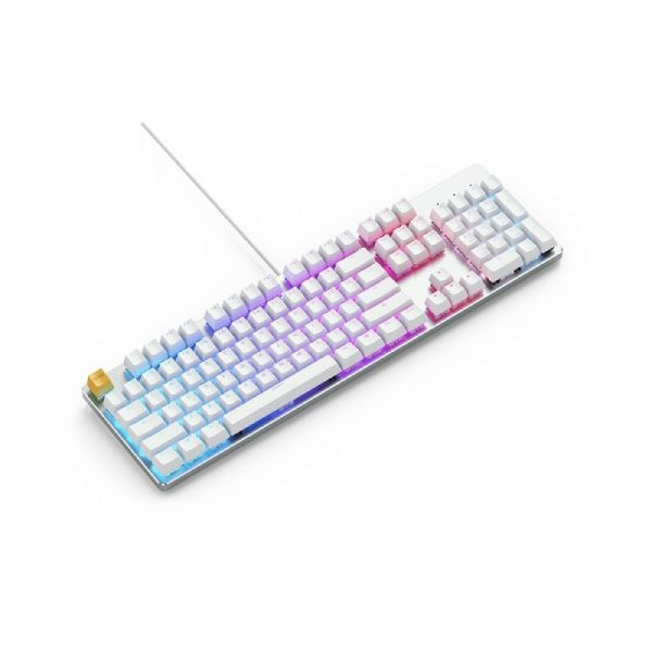 Glorious GMMK Full Size PreBuilt Gaming Keyboard (White) - Image 2
