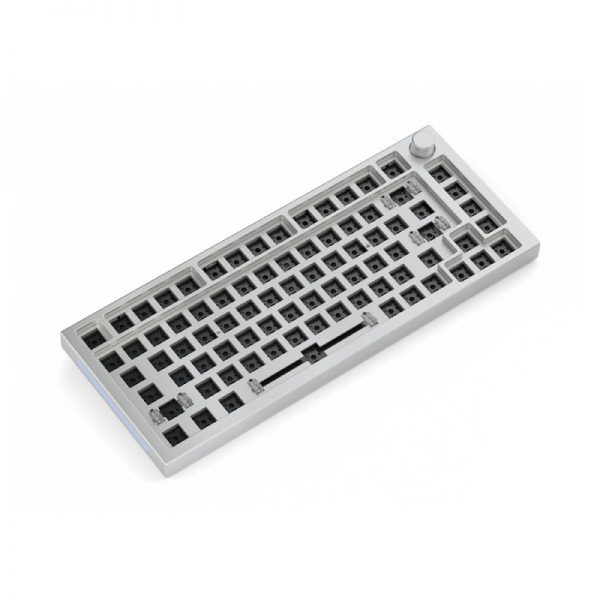 Glorious GMMK Pro 75% Barebones Keyboard (White Ice) - Image 2