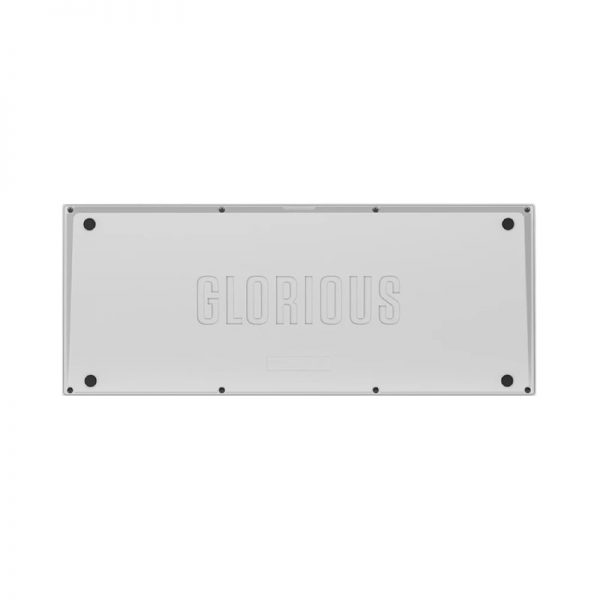 Glorious GMMK Pro 75% Barebones Keyboard (White Ice) - Image 4