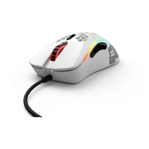 Glorious Model D Minus RGB Gaming Mouse – Glossy White - Image 3
