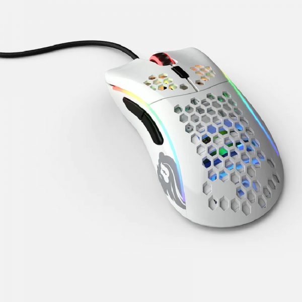 Glorious Model D Minus RGB Gaming Mouse – Glossy White - Image 5