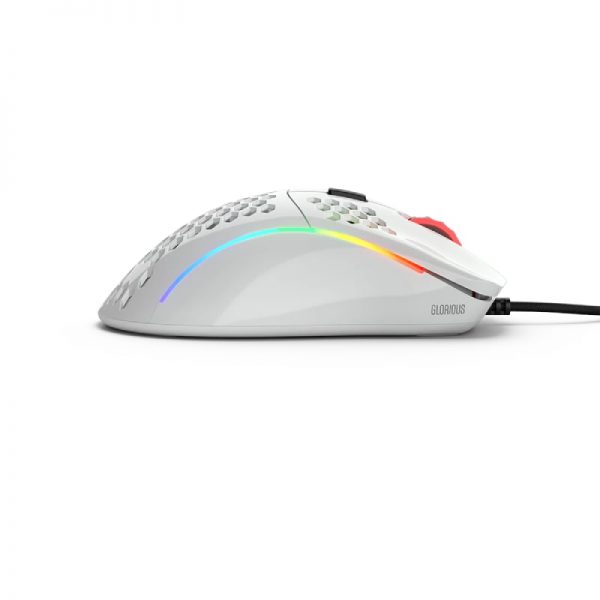 Glorious Model D RGB Gaming Mouse – Glossy White - Image 3