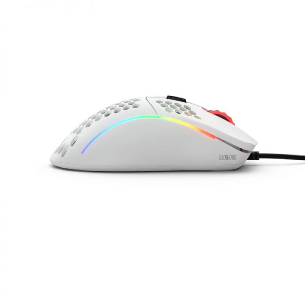 Glorious Model D RGB Gaming Mouse – Matte White - Image 3
