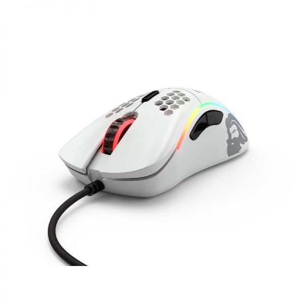 Glorious Model D RGB Gaming Mouse – Matte White - Image 2