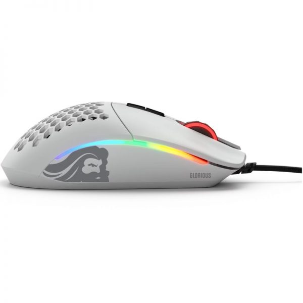 Glorious Model I RGB MOBA & MMO Gaming Mouse – Matte White - Image 3