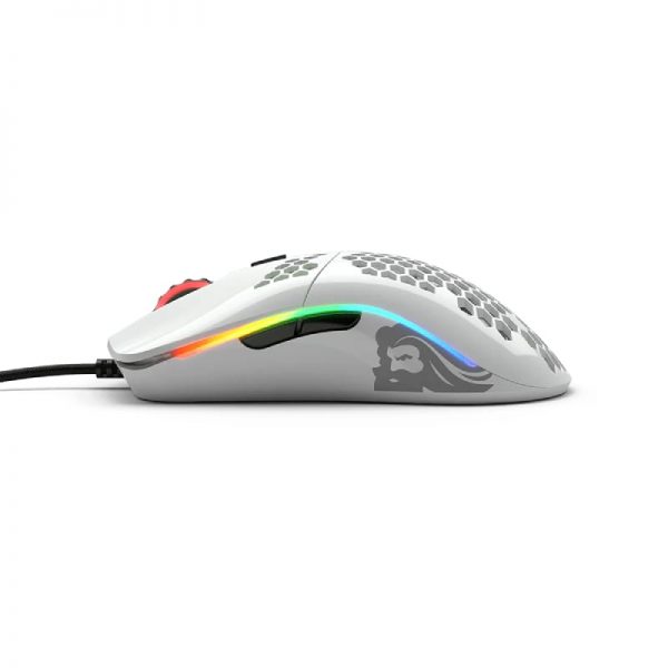 Glorious Model O Minus RGB Gaming Mouse – Glossy White - Image 4