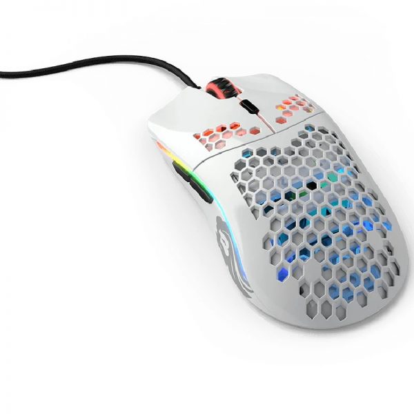 Glorious Model O Minus RGB Gaming Mouse – Glossy White - Image 5