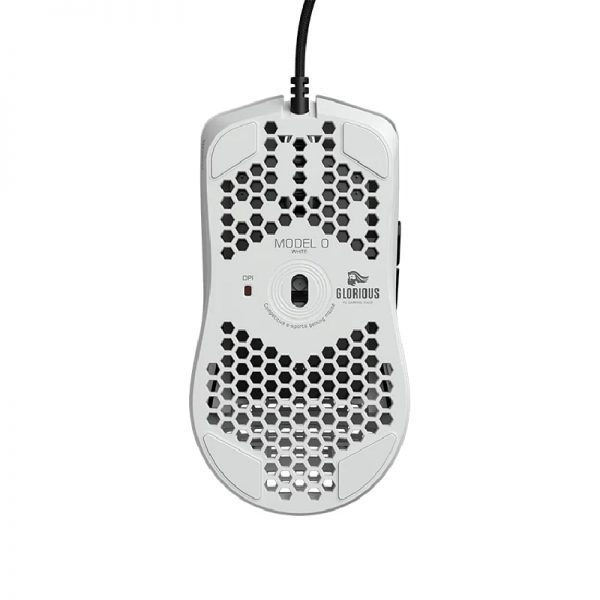 Glorious Model O Minus RGB Gaming Mouse – Glossy White - Image 6