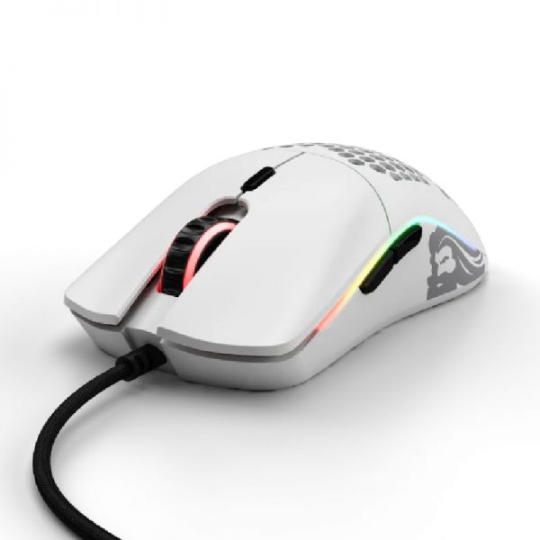 Glorious Model O Minus RGB Gaming Mouse – Matte White - Image 2