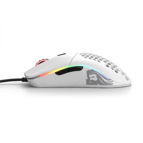 Glorious Model O Minus RGB Gaming Mouse – Matte White - Image 4
