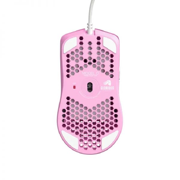 Glorious Model O Minus RGB Gaming Mouse – Pink Limited Edition - Image 6