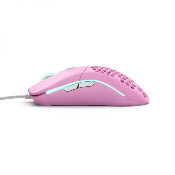 Glorious Model O Minus RGB Gaming Mouse – Pink Limited Edition - Image 4