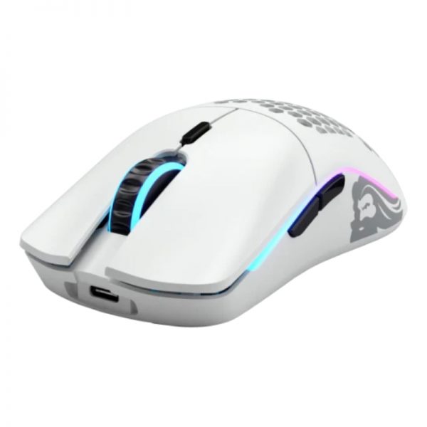 Glorious Model O Wireless RGB Gaming Mouse – Matte White - Image 2