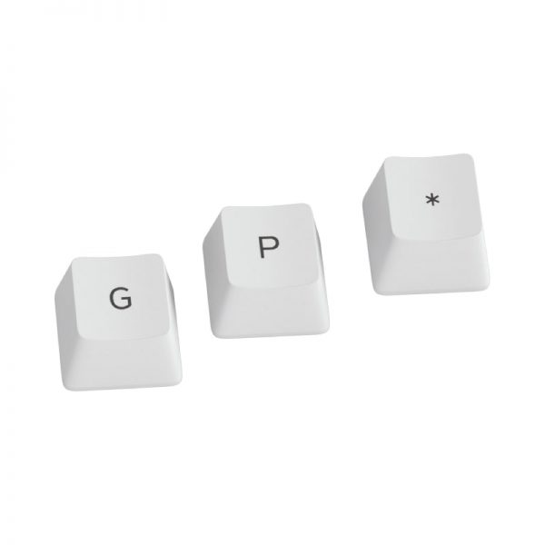 Glorious PBT Arctic White Key Caps For Gaming Keyboard - Image 2